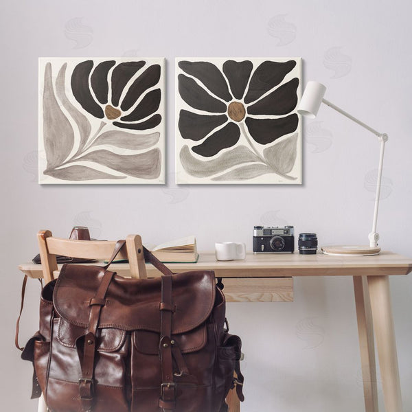 Stupell Industries Veronique Charron | Large Modern Flower Wall Art