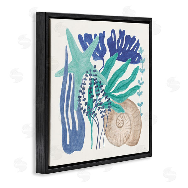 Stupell Industries Veronique Charron | Layered Coastal Shells