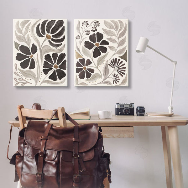 Stupell Industries Veronique Charron | Modern Neutral Petals Wall Art