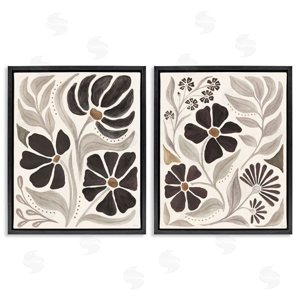 Stupell Industries Veronique Charron | Modern Neutral Petals Wall Art