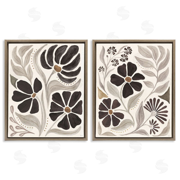 Stupell Industries Veronique Charron | Modern Neutral Petals Wall Art
