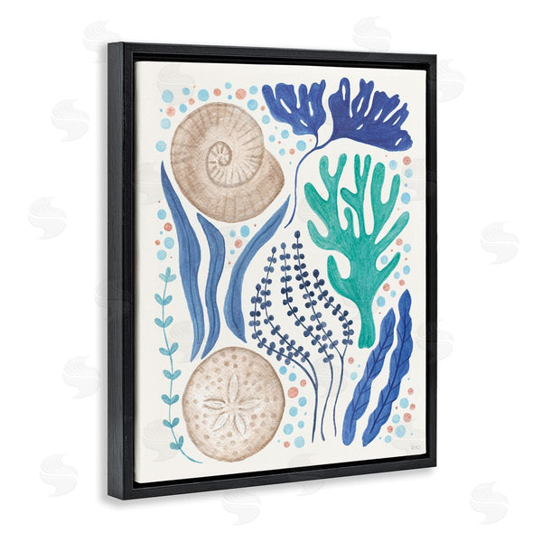 Stupell Industries Veronique Charron | Scattered Marine Life Wall Art