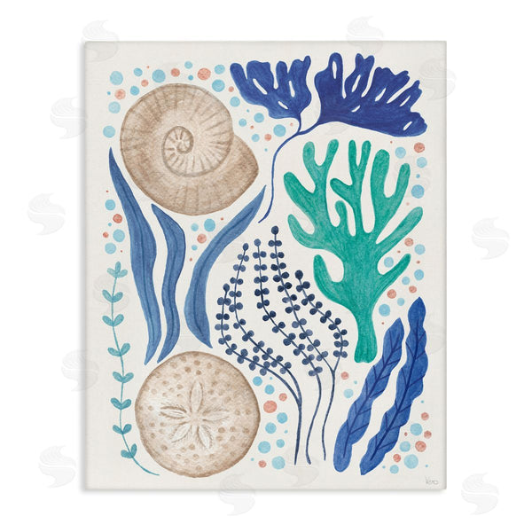 stupell industries Veronique Charron | Scattered Marine Life Wall Art