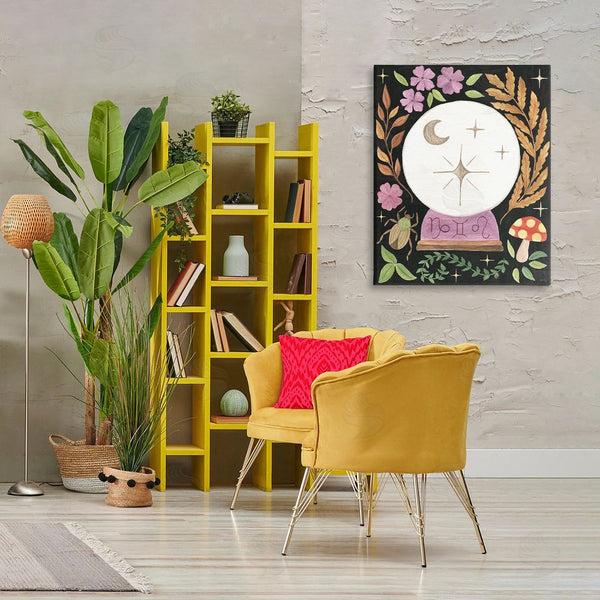 Stupell Industries Veronique Charron | Spooky Chic Crystal Ball Wall Art