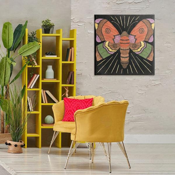 Stupell Industries Veronique Charron | Spooky Chic Moth Wall Art