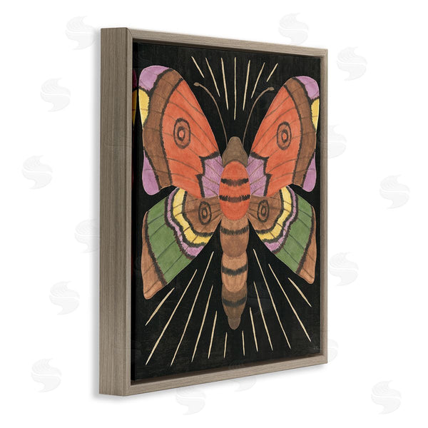 Stupell Industries Veronique Charron | Spooky Chic Moth Wall Art