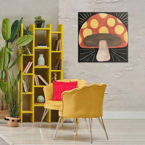 Stupell Industries Veronique Charron | Spooky Chic Mushroom Wall Art