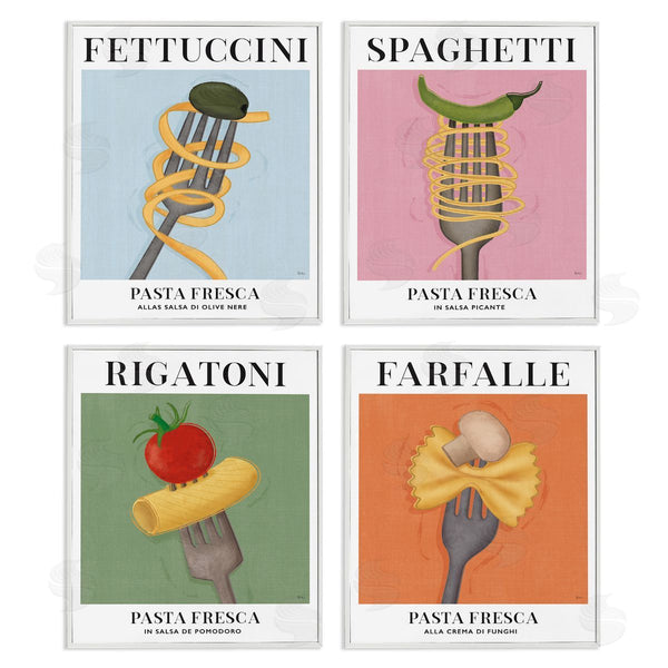 Stupell Industries Veronique Charron | Vintage Pasta Cuisine Forks Wall Art