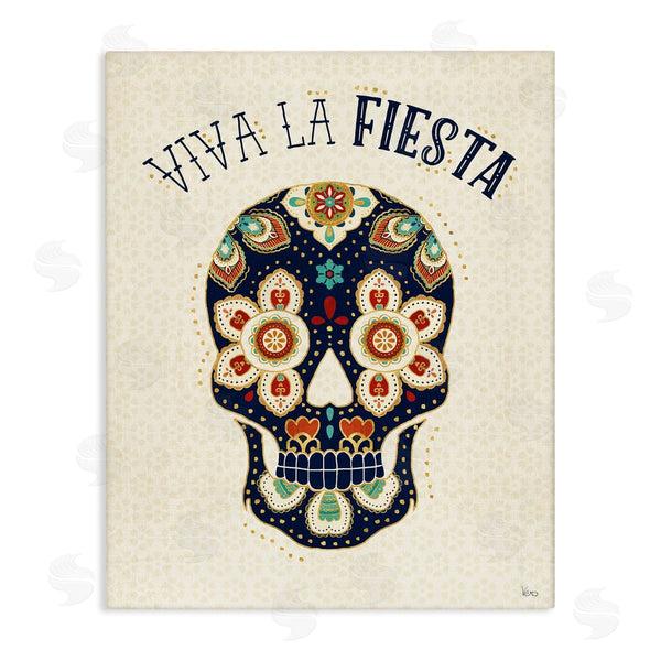 stupell industries Veronique Charron | Viva la Fiesta Calavera Wall Art