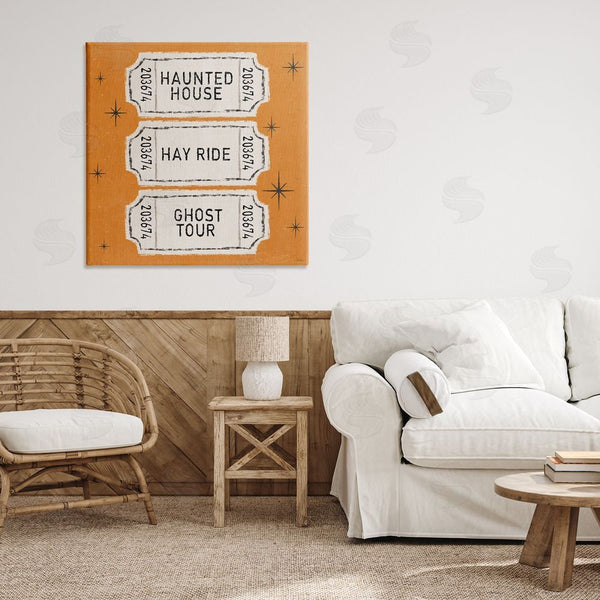 Stupell Industries Veronique Charron | Wee Bit Wicked Tickets Wall Art