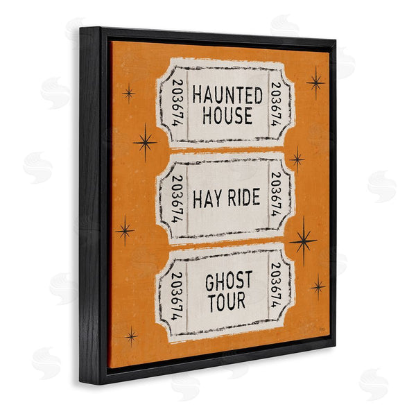 Stupell Industries Veronique Charron | Wee Bit Wicked Tickets Wall Art