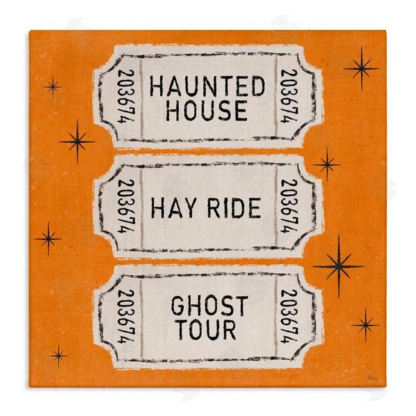 stupell industries Veronique Charron | Wee Bit Wicked Tickets Wall Art