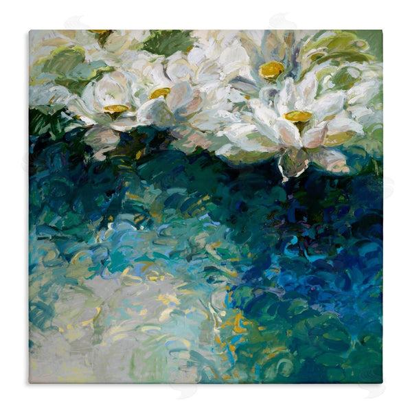 stupell industries Vicki McMurry | Impressionist Lilies At Sunrise
