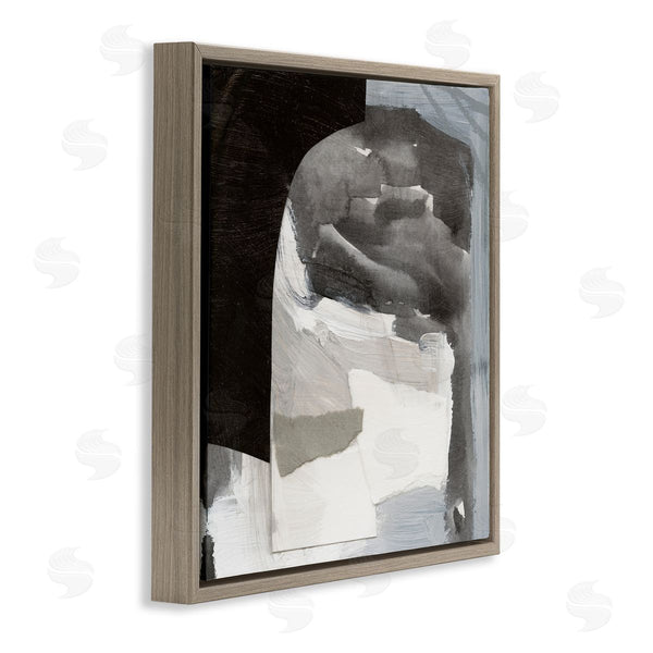 Stupell Industries Victoria Barnes | Abstract Arch Shape Bold Layered Painting Strokes Wall Art