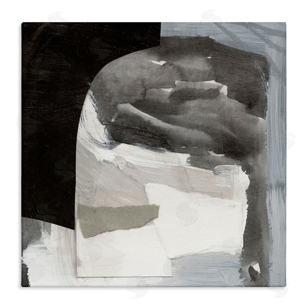 stupell industries Victoria Barnes | Abstract Arch Shape Bold Layered Painting Strokes Wall Art