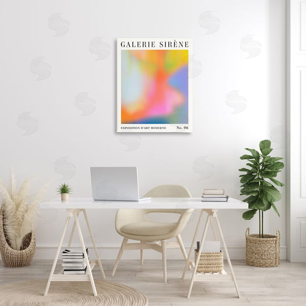 Stupell Industries Victoria Barnes | Abstract Aurora Pattern Wall Art