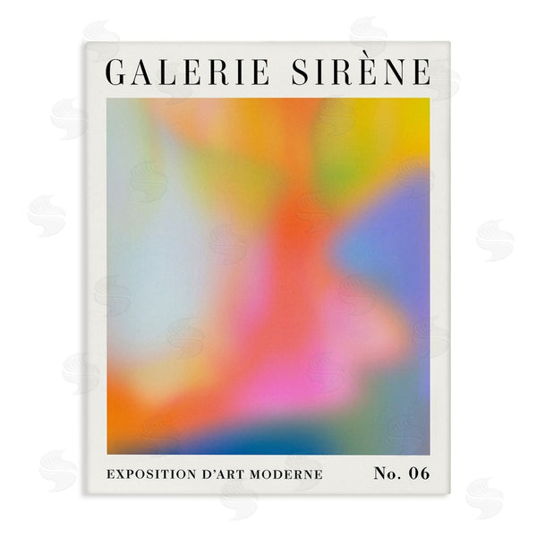 stupell industries Victoria Barnes | Abstract Aurora Pattern Wall Art