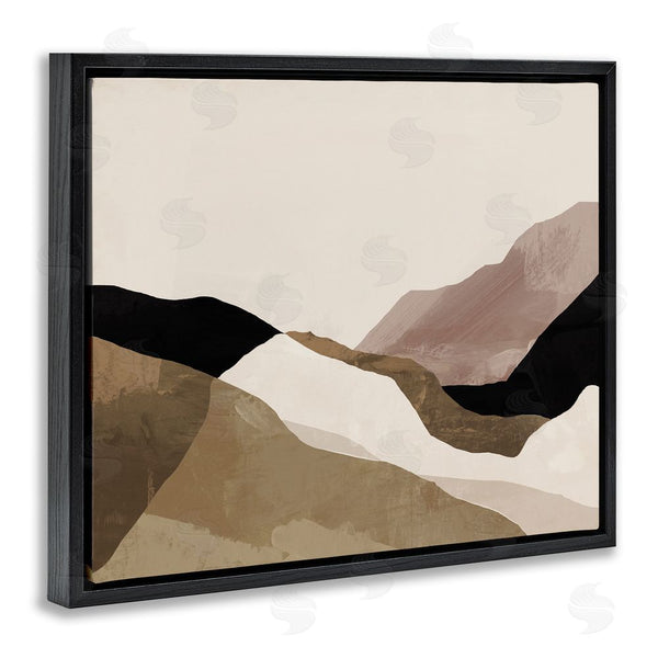 Stupell Industries Victoria Barnes | Abstract Desert Dunes Collage Wall Art