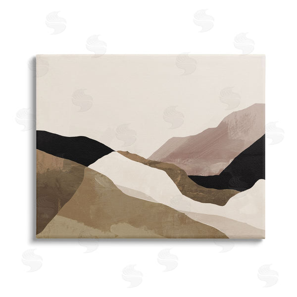 stupell industries Victoria Barnes | Abstract Desert Dunes Collage Wall Art