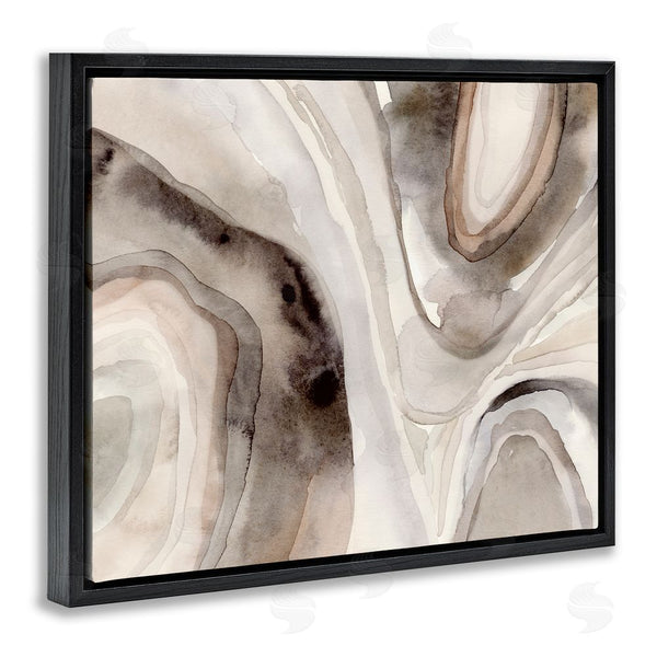 Stupell Industries Victoria Barnes | Abstract Geode Watercolor Wall Art