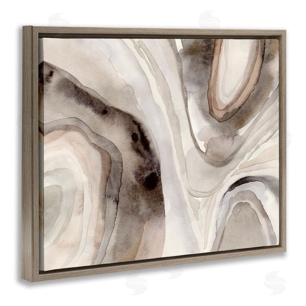 Stupell Industries Victoria Barnes | Abstract Geode Watercolor Wall Art