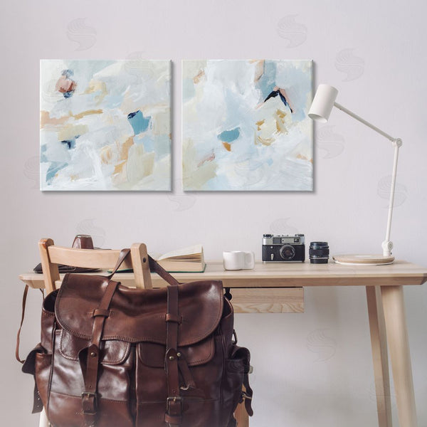 Stupell Industries Victoria Barnes | Abstract Hint Of Blue Clouds Wall Art