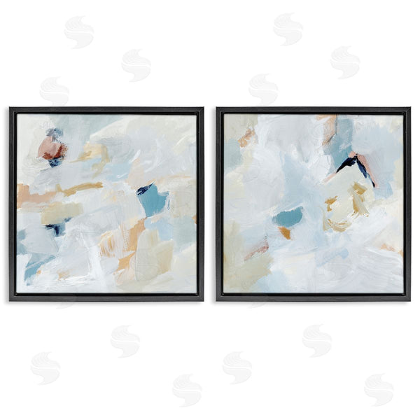 Stupell Industries Victoria Barnes | Abstract Hint Of Blue Clouds Wall Art
