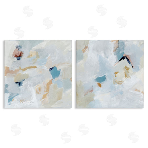 stupell industries Victoria Barnes | Abstract Hint of Blue Clouds Wall Art