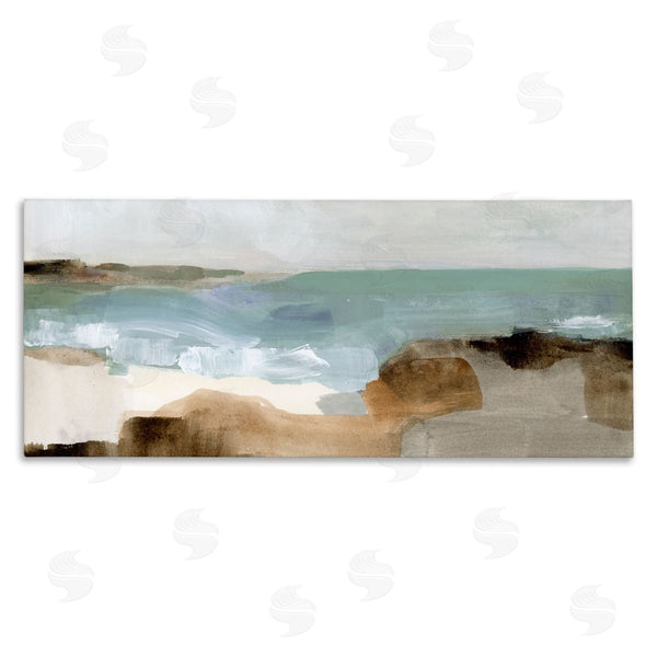 stupell industries Victoria Barnes | Abstract Ocean Wave Landscape Wall Art