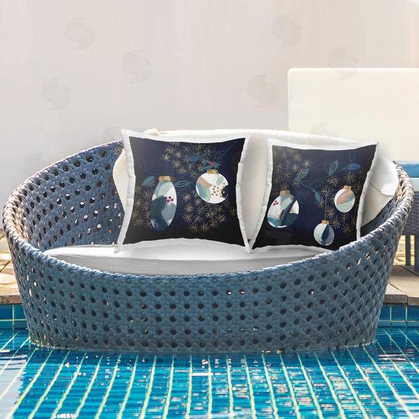 Stupell Industries Victoria Barnes | Abstract Ornaments On Tree Printed Throw Pillow Set