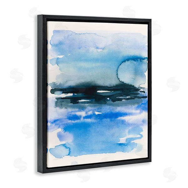 Stupell Industries Victoria Barnes | Abstract Sea Scape Watercolor