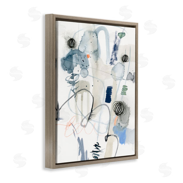 Stupell Industries Victoria Barnes | Abstract Shapes And Linework