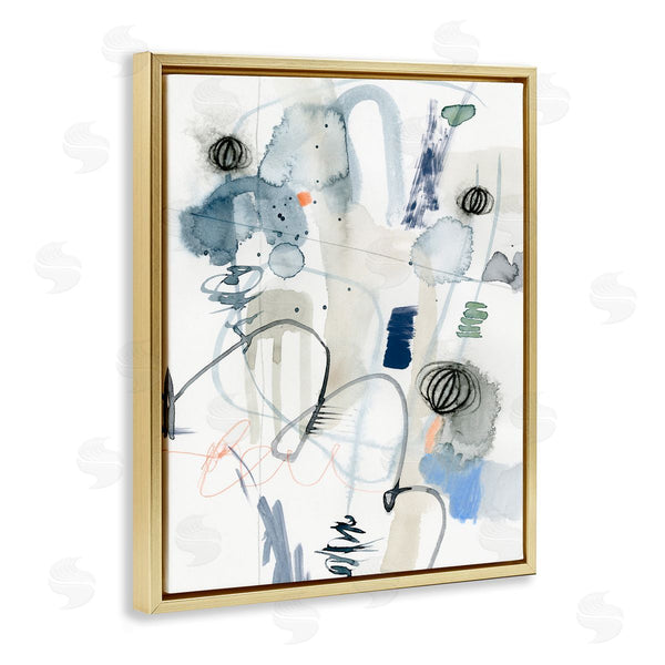 Stupell Industries Victoria Barnes | Abstract Shapes And Linework