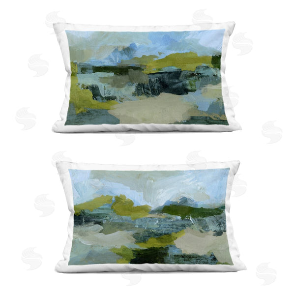stupell industries Victoria Barnes | Abstraction with Green Details