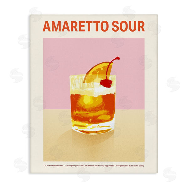 stupell industries Victoria Barnes | Amaretto Sour Classic Drink