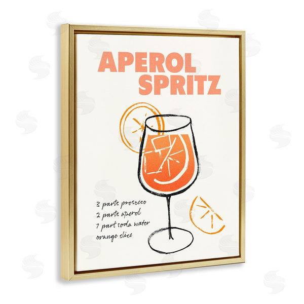 Stupell Industries Victoria Barnes | Aperol Spritz Recipe