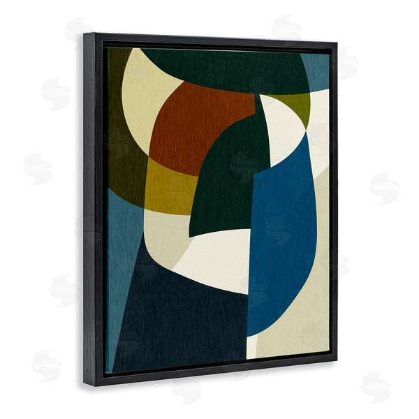 Stupell Industries Victoria Barnes | Asymmetrical Geometric Shapes Wall Art