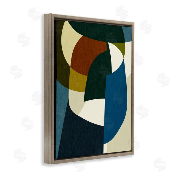 Stupell Industries Victoria Barnes | Asymmetrical Geometric Shapes Wall Art