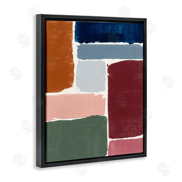 Stupell Industries Victoria Barnes | Asymmetrical Shapes Pattern