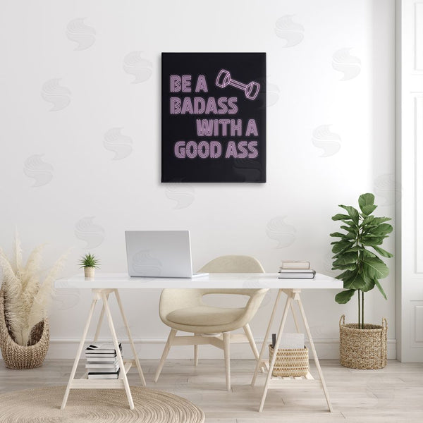 Stupell Industries Victoria Barnes | Bad*ss With Good A** Wall Art