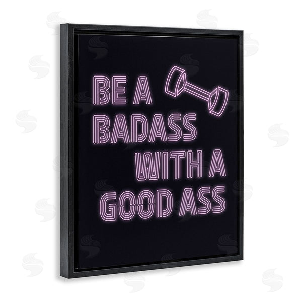 Stupell Industries Victoria Barnes | Bad*ss With Good A** Wall Art