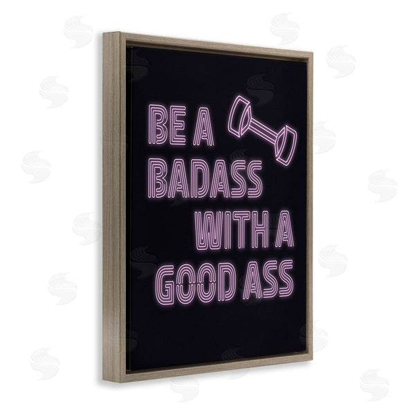 Stupell Industries Victoria Barnes | Bad*ss With Good A** Wall Art
