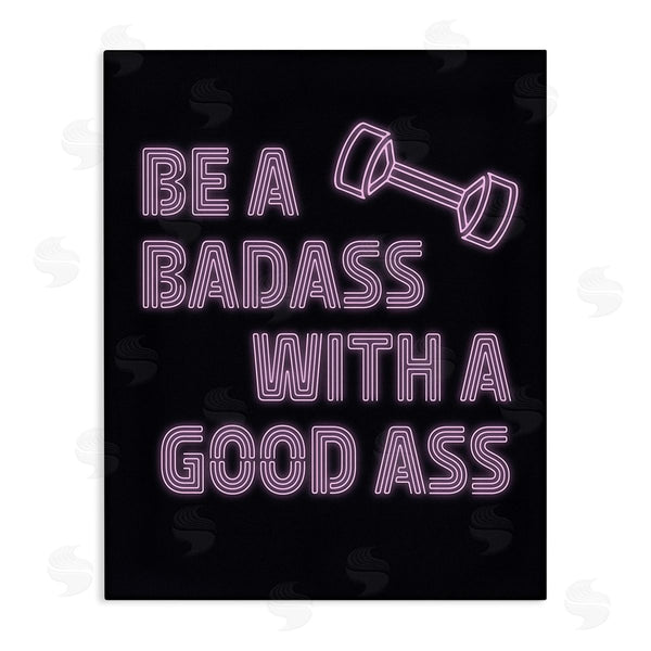 stupell industries Victoria Barnes | Bad*ss With Good A** Wall Art