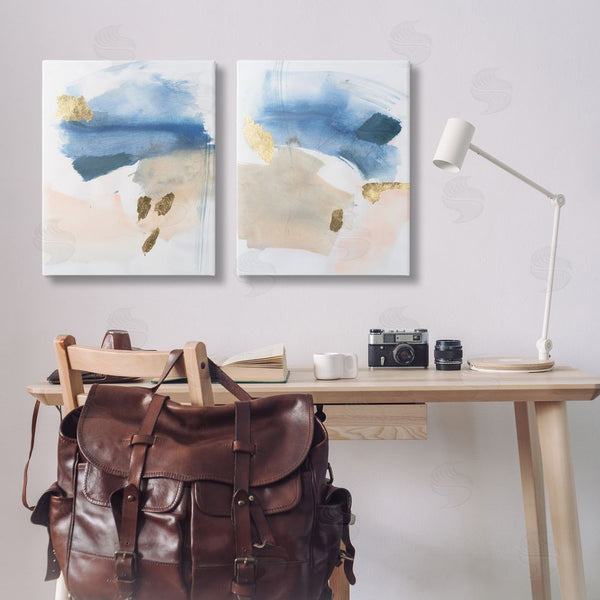 Stupell Industries Victoria Barnes | Beach Themed Abstraction Wall Art