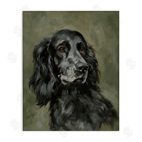 stupell industries Victoria Barnes | Black Cocker Spaniel Wall Art