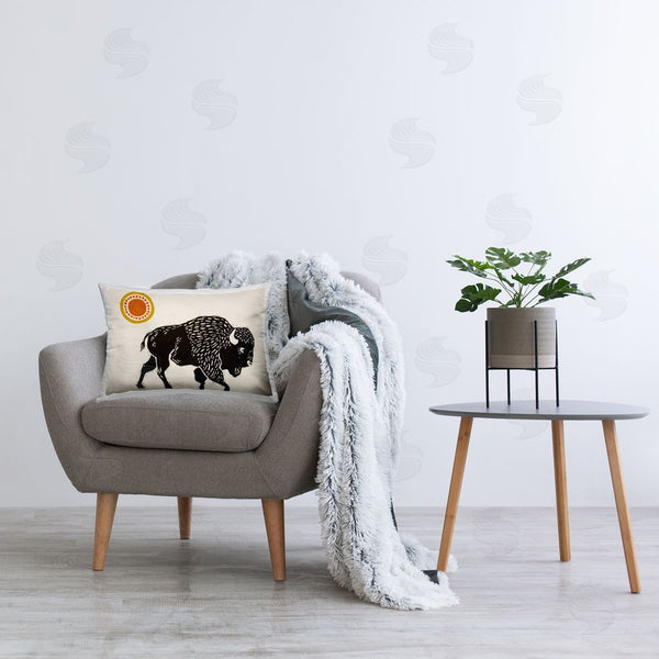Stupell Industries Victoria Barnes | Boho Bison Silhouette