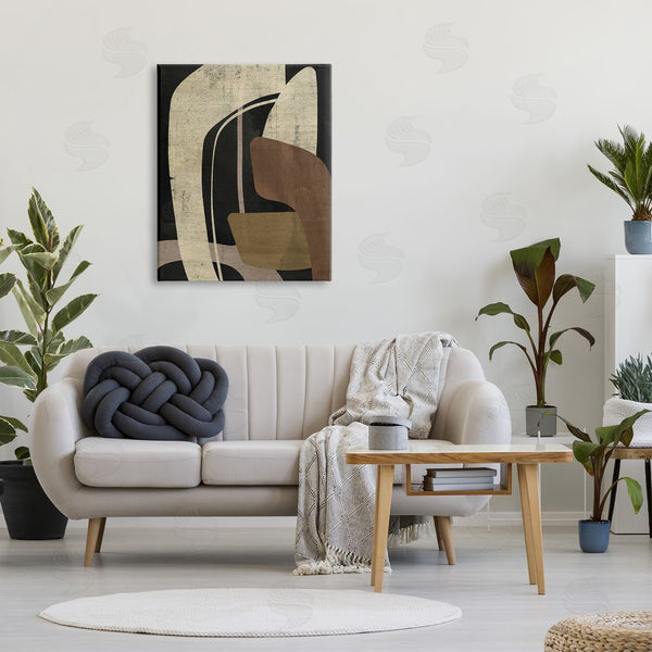 Stupell Industries Victoria Barnes | Boomerang Shape Abstraction Wall Art