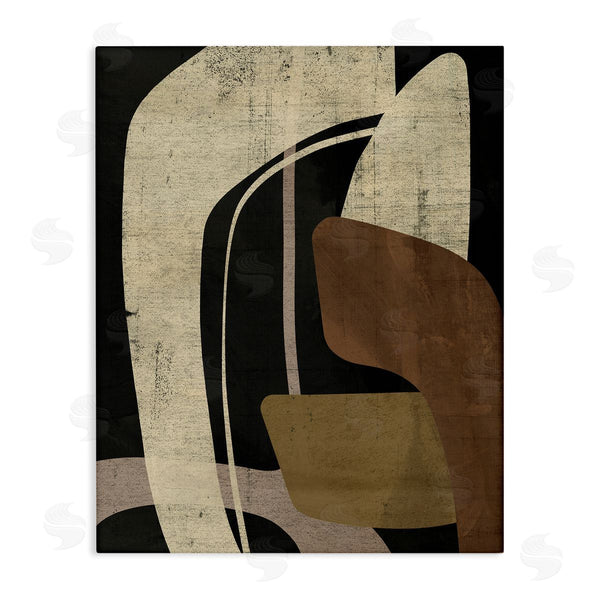 stupell industries Victoria Barnes | Boomerang Shape Abstraction Wall Art