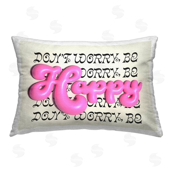 Stupell Industries Victoria Barnes | Bubble Letters Happy