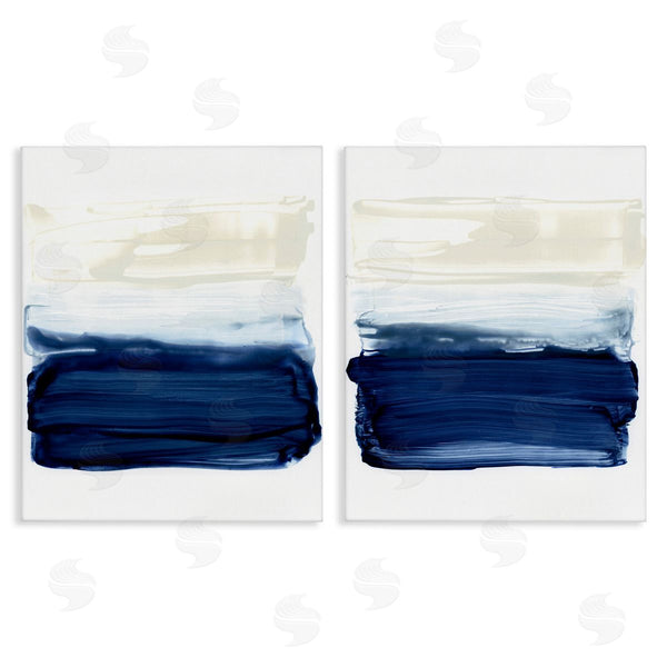 stupell industries Victoria Barnes | Coastal Brushstrokes Abstract Beach